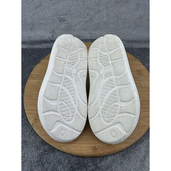 UGG Shoes Girls Size 7 White Sport Yeah Slide Sandals Platform Foam - Picture 7 of 9